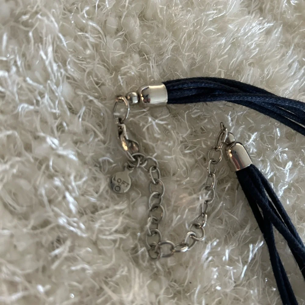 Loft Black and Silver Necklace - Picture 2 of 2